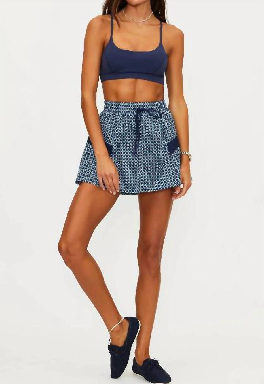 NEW BEACH RIOT clyde skirt in twilight tides